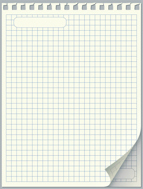 页面记事本。撕裂的边缘。螺旋形支架的叶片。图片下载