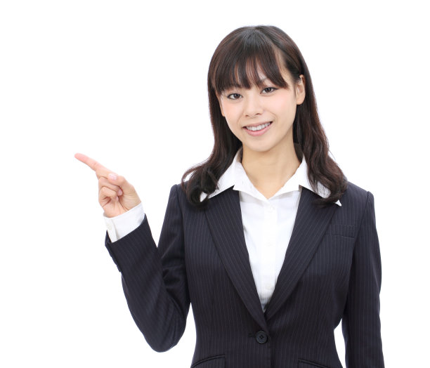 年轻的亚洲女商人图片下载