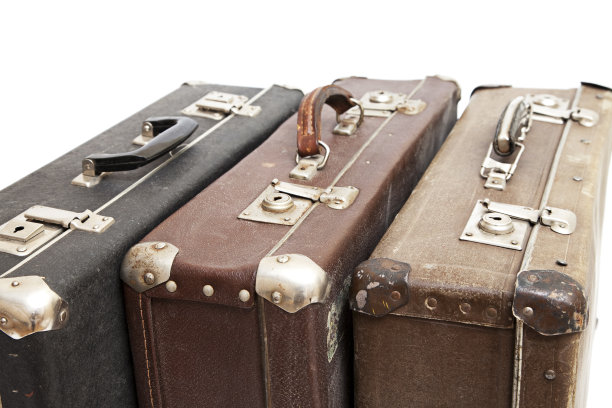 旧手提箱旅行图片下载