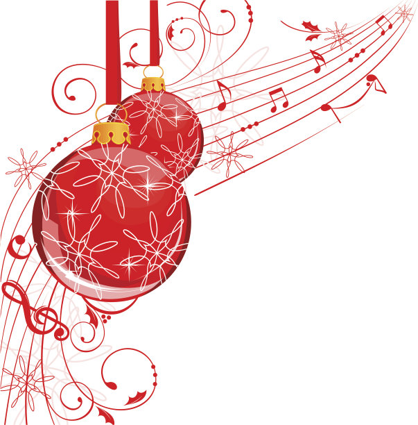 音乐圣诞舞会节日横幅图片下载