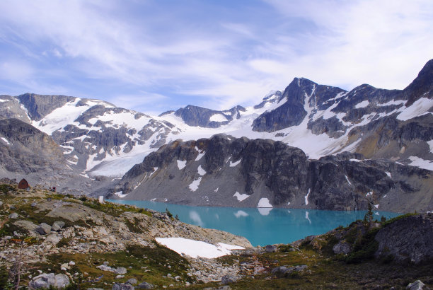 美联储冰川湖图片下载