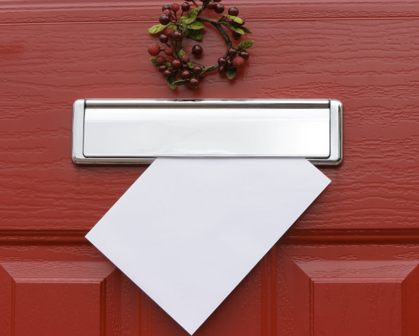 红门，圣诞信。图片下载