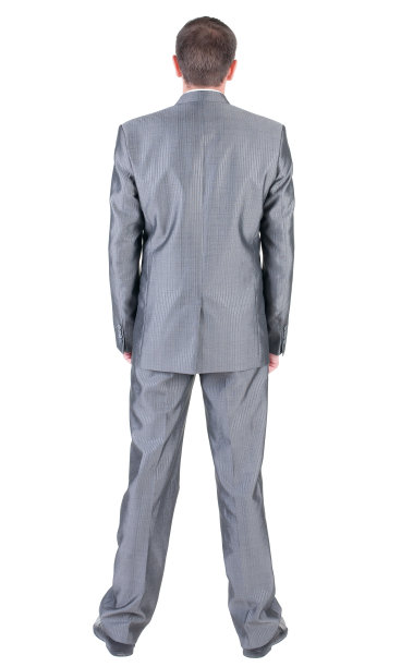 商人向前看。后面的观点。图片下载