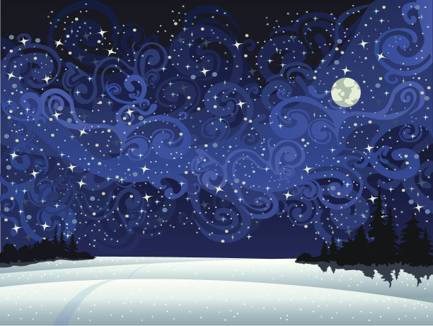 冬天的风景图片下载