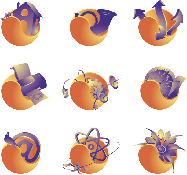 网站和互联网图标图片下载