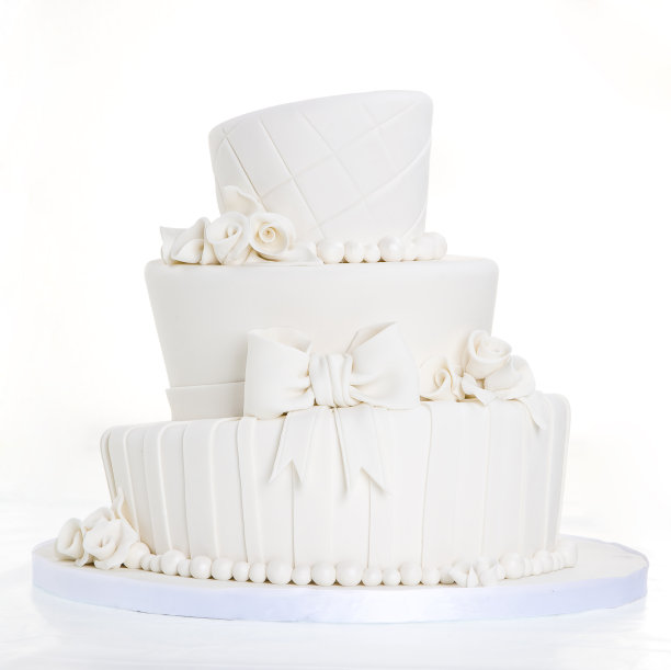 白色婚礼蛋糕图片下载