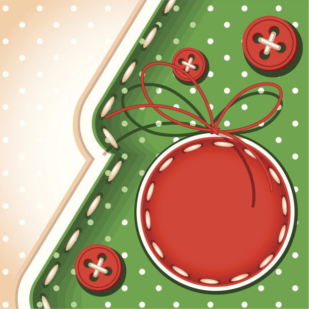 圣诞树和红球图片下载