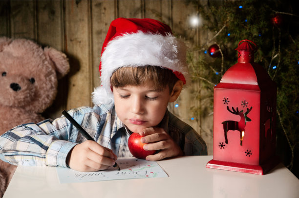 写给圣诞老人的信图片下载