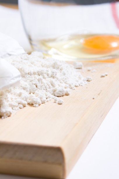 特写面粉图片下载