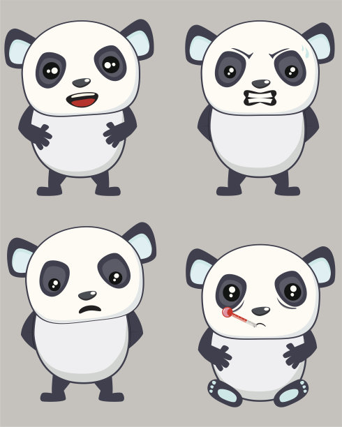 熊猫表达式图片下载