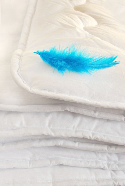 白色的羽绒被图片下载