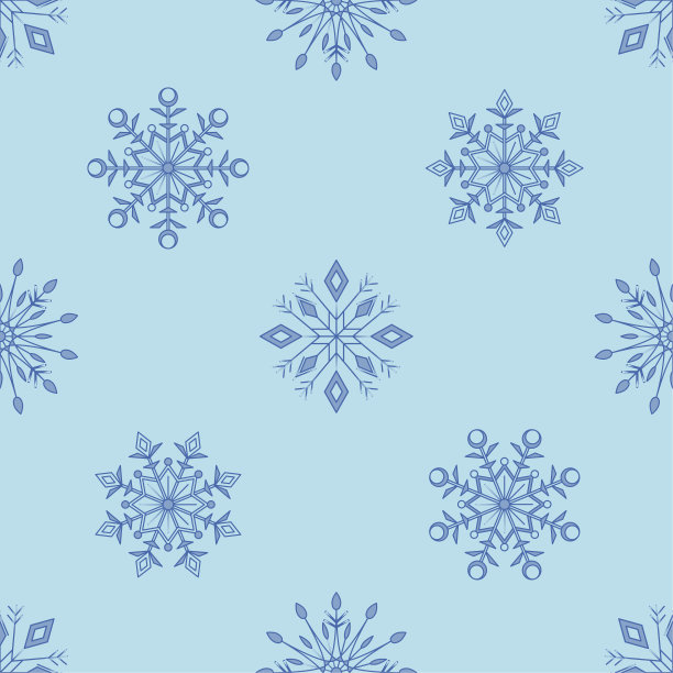 圣诞背景雪花图片下载