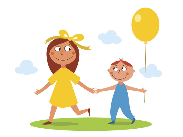 哥哥和姐姐图片下载