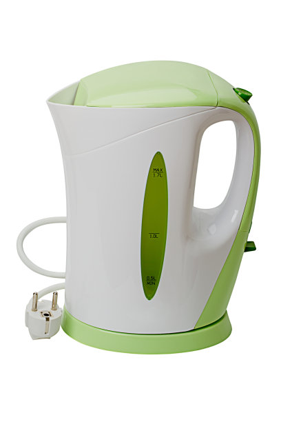 白色电热水壶图片下载