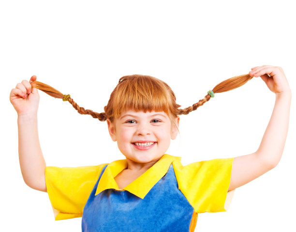 红头发的女孩图片下载