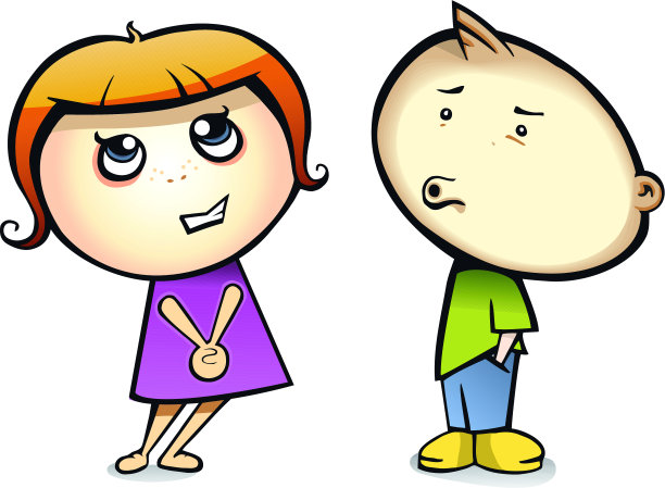 女孩和男孩图片下载