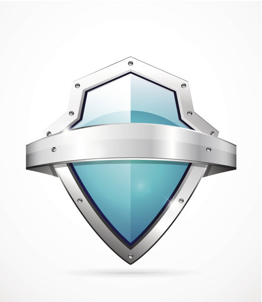 金属盾牌图标图片下载