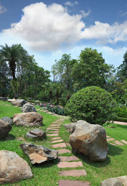 景观设计杰作——泰国公园图片下载