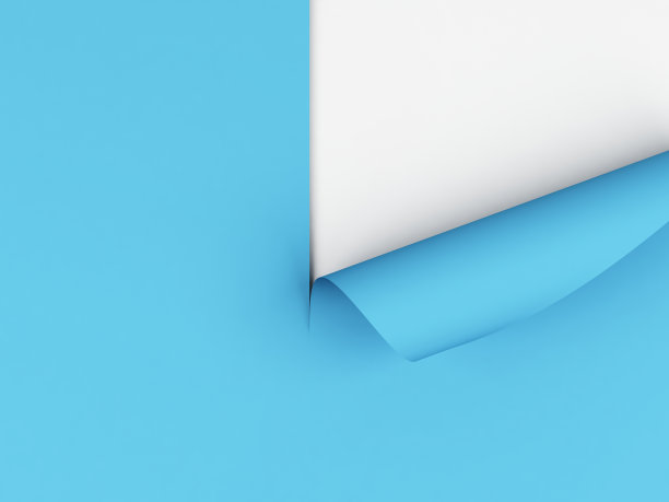 卷角的纸。图片下载