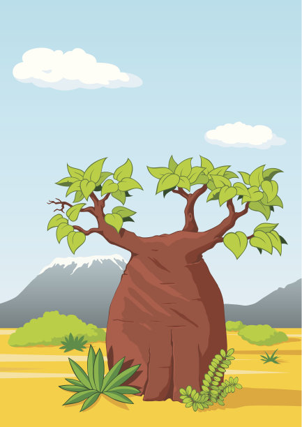 非洲景观素材图片