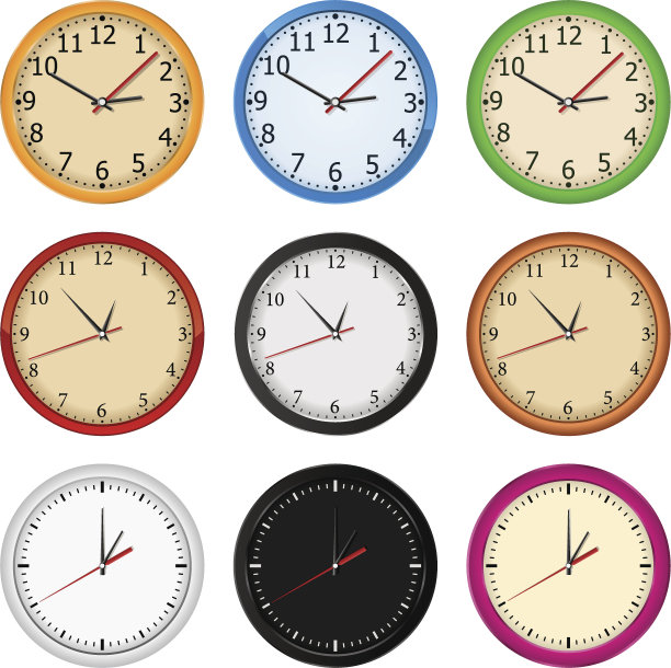 墙上的时钟图片下载