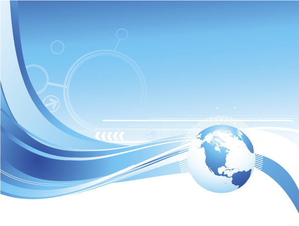 蓝色抽象条纹图片下载