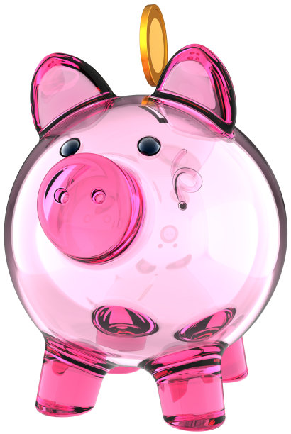 玻璃储钱罐图片下载