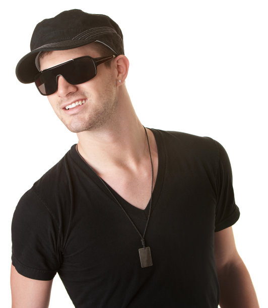 微笑的年轻人图片下载