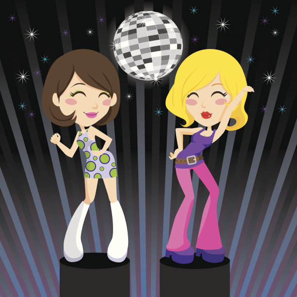 迪斯科舞素材图片