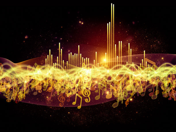 音乐能量的颜色图片下载