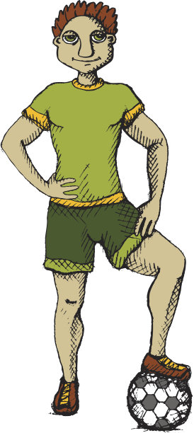 足球运动员图片下载