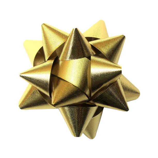 金弓孤立于白色图片下载