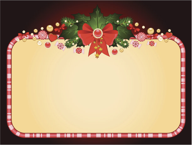 圣诞背景与糖果手杖。图片下载