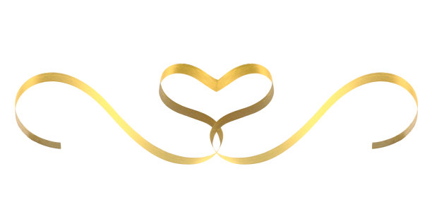 丝带的心素材图片