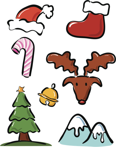 圣诞节图标设置图片下载