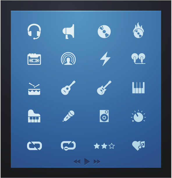 音频字形集图片下载