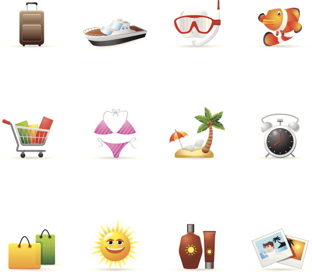 网页图标-更多的旅行图片下载