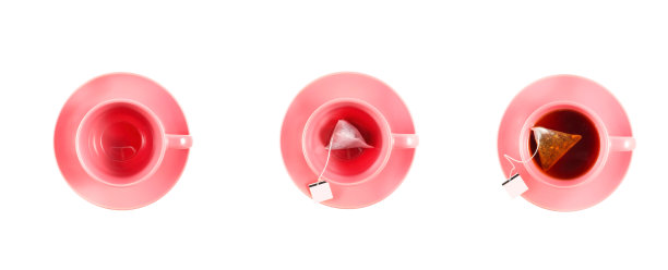 一杯茶，马克杯粉红，工艺。图片下载