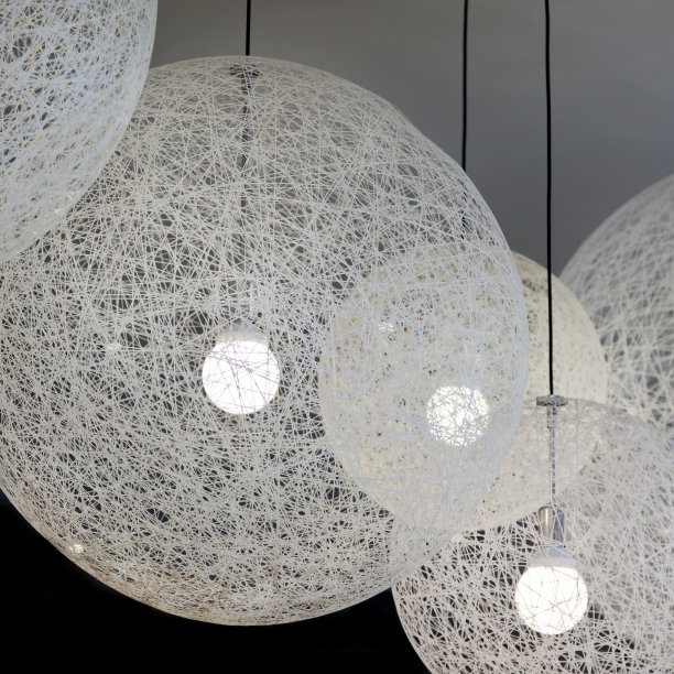 球体形状的灯图片下载