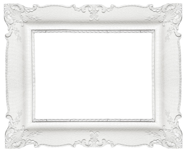 白色框架图片下载