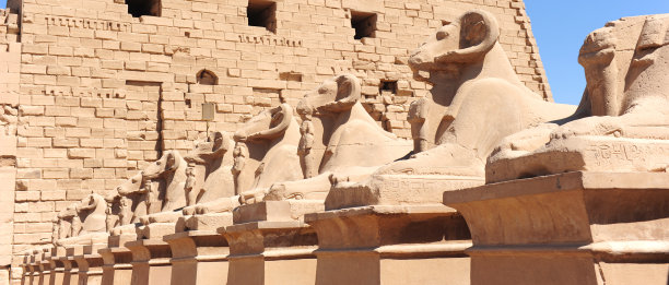 卡纳克的狮身人面像图片下载