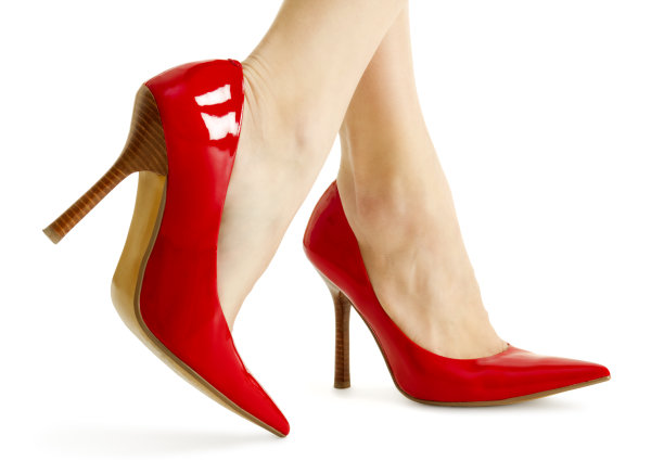 性感的红色高跟鞋图片下载