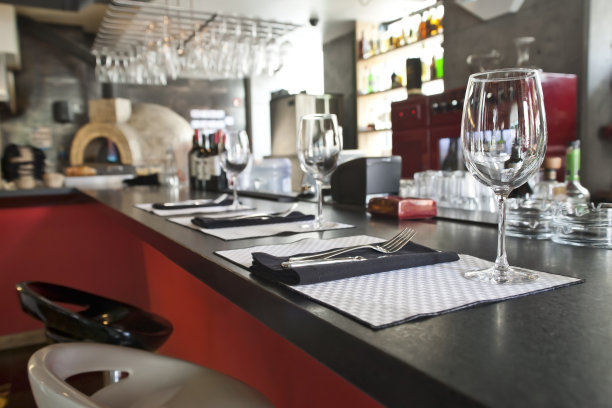 餐厅柜台关门图片下载