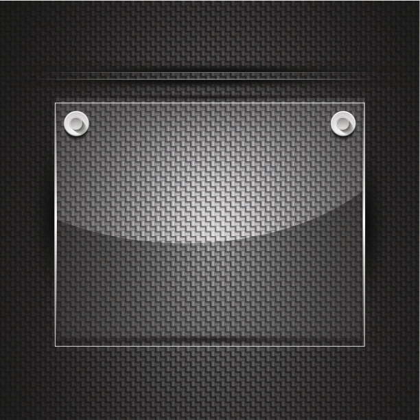 碳质矢量玻璃板图片下载