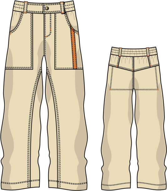 儿童裤子图片下载