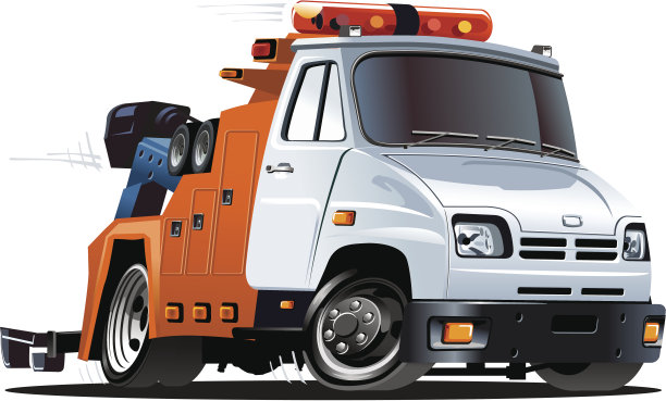 卡通拖车图片下载