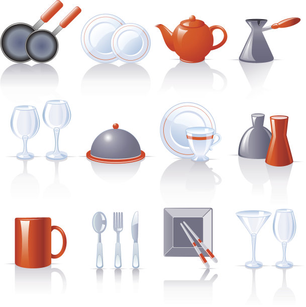 厨房用具的图标图片下载