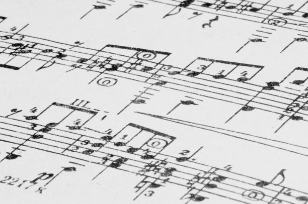 旧笔记特写镜头图片下载