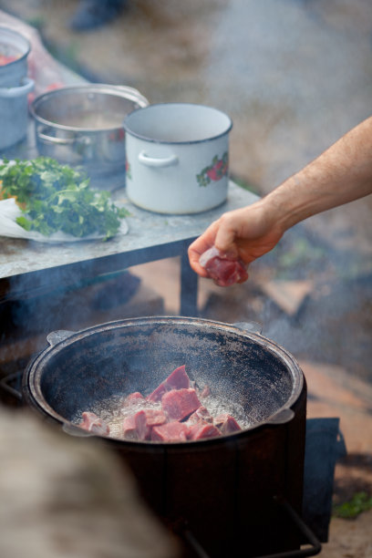 烹调肉类图片下载