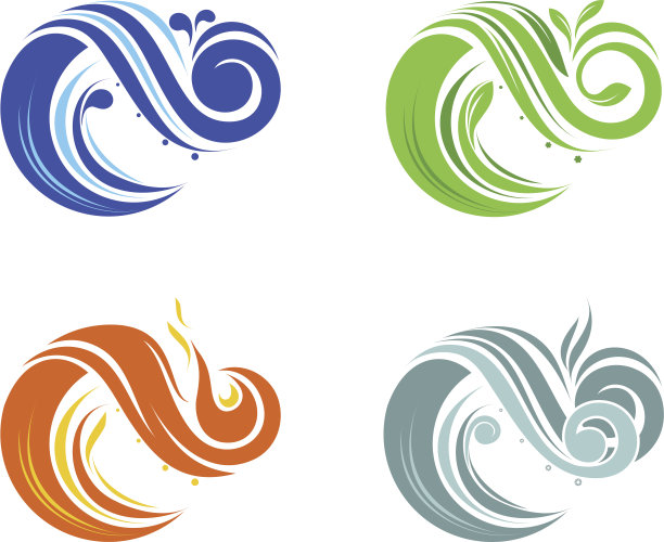 自然的设计元素图片下载